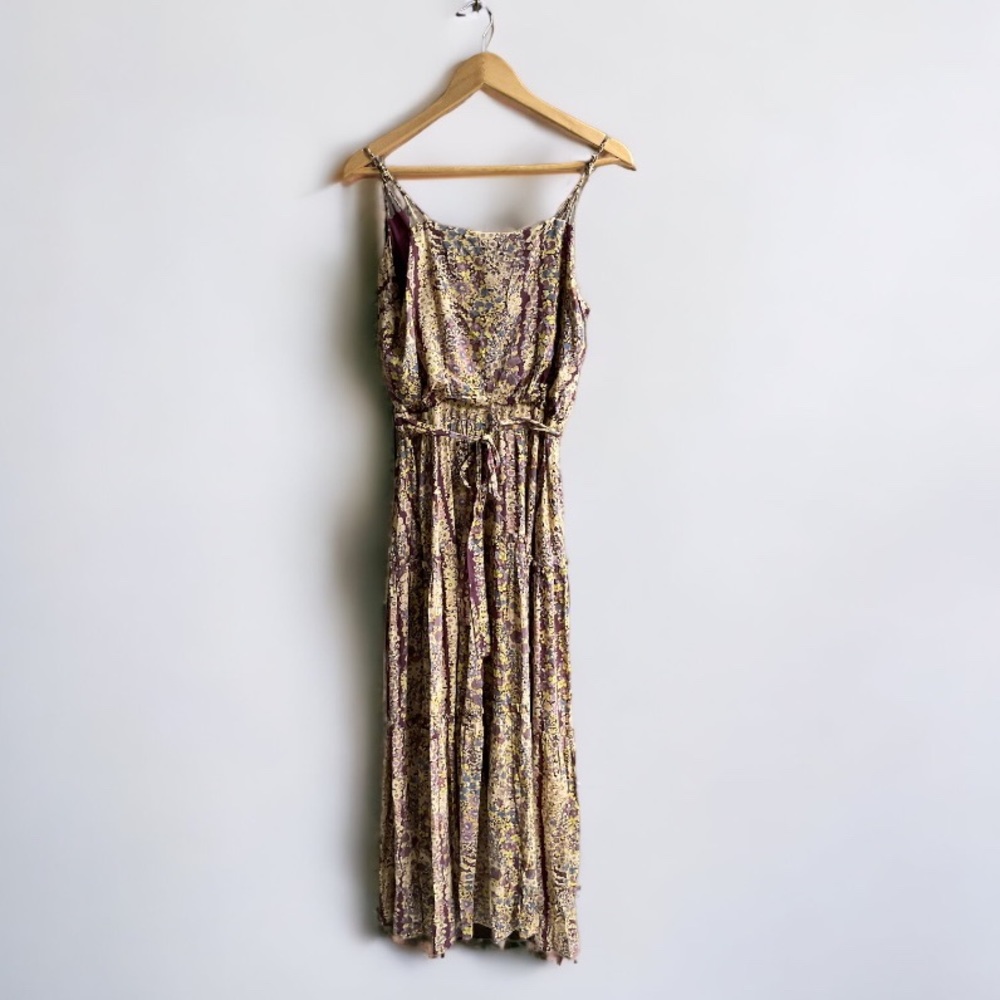 Free People Floral Maxi Dress Women’s Small